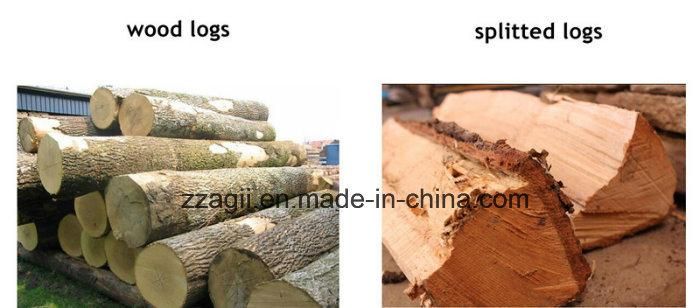 Mechanical Industrial Wood Cutter Hydraulic Cylinder Diesel Engine Log Splitter