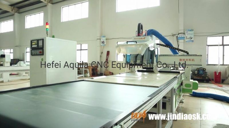 Mars E300 Double Spindle with Drilling Bank Auto Nesting Cutting Milling Chamfering Punching Engraving and Other Auxiliary Processing for Woodworking Machine