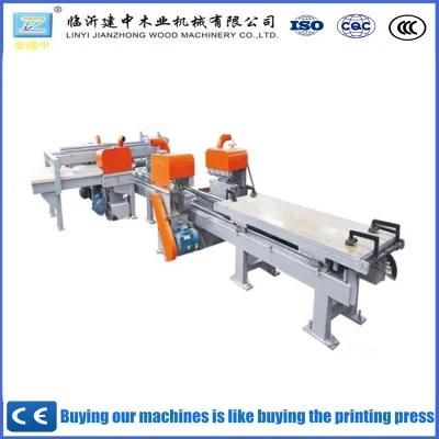 Customized Automatic Plywood Edge Trimming Cutting Saw Machine with ISO
