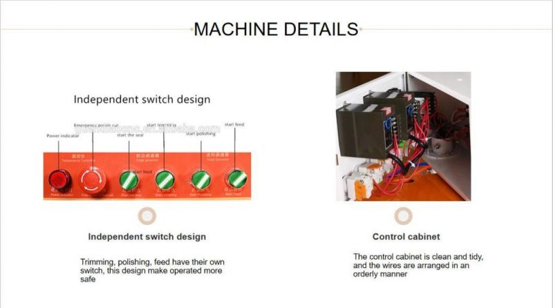 Factory Direct Automatic Curved Straight Line Edge Banding Machine