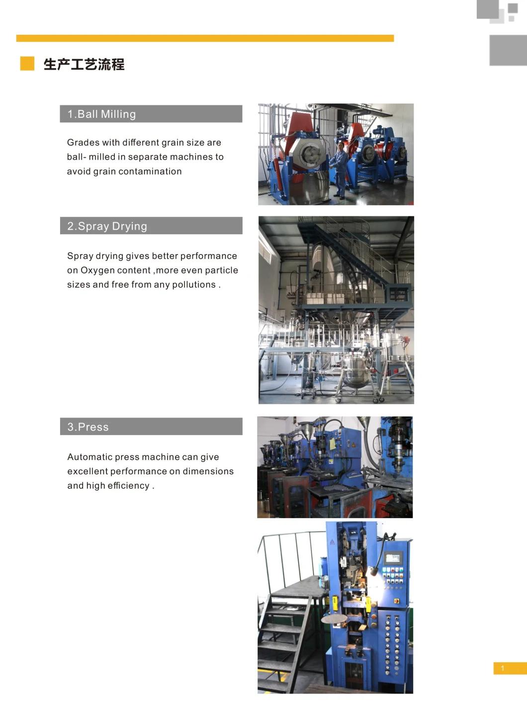 Carbide Tool Tips For Brazing TCT Saw Blade