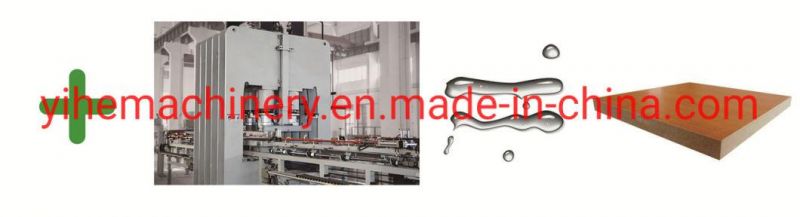 Yihe Brand Full Automatic MDF/HDF Production Line 30000-150000 Cbm/Year