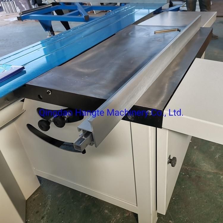 Woodworking Panel Sliding Table Saw with 45 Degree Tiltable Blade