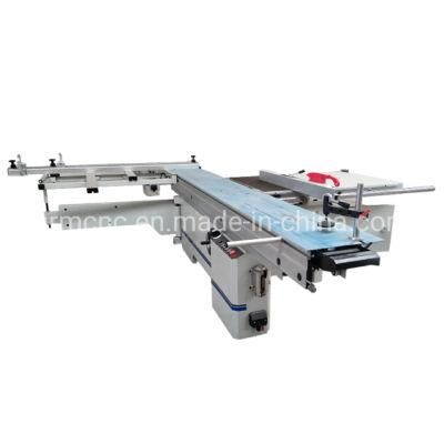 Wooden Woodworking Machine Wood Heavy Sliding Table Panel Cutting Saw with Electric Lifting