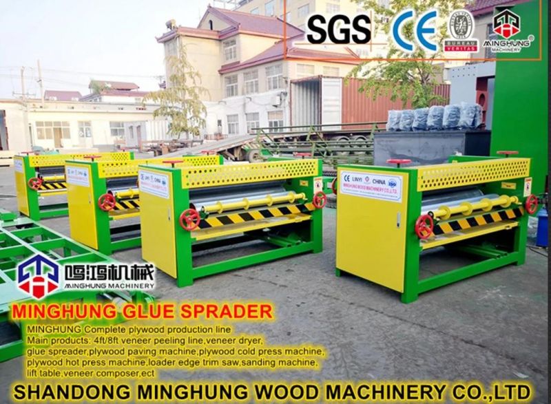 4feet/5feet Veneer Glue Machine for Making Plywood