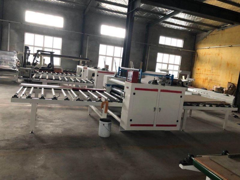 PVC Laminated MDF Plywood Production Line / High Quality Panel Board Making Machine