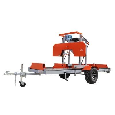 7.5kw Electric Motor Wood Cutter Machine Portable Sawmill Large Log Sawmill Factory Price