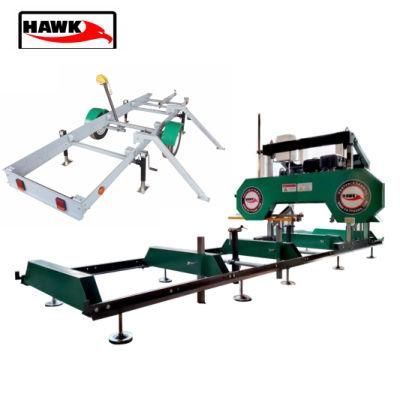 Hawk 26&quot; 31&quot; Woodworking Machinery Band Saw Mill Cutting Saw