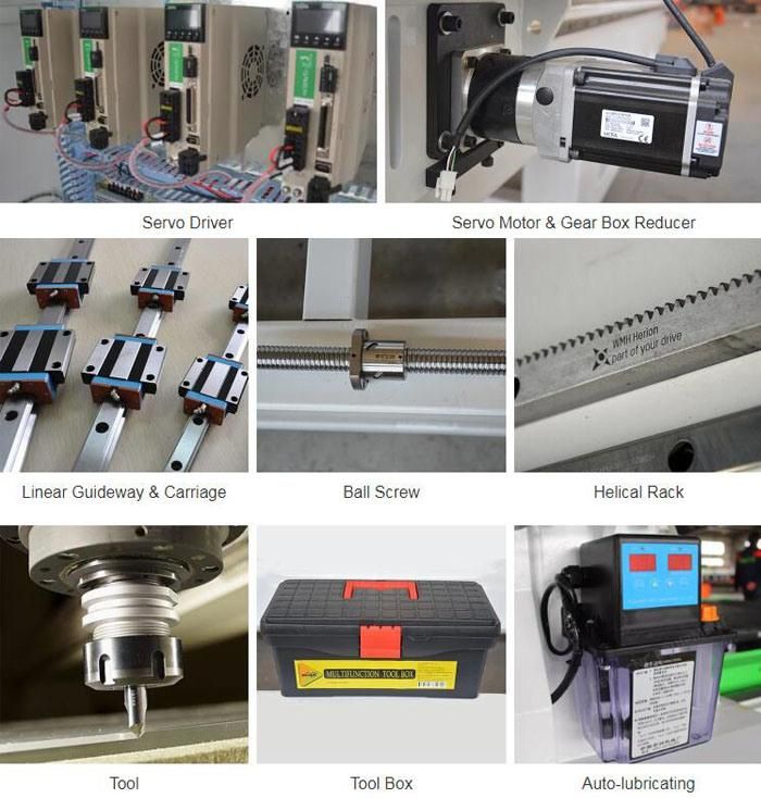 Hot Sale CE Standard Pneumatic 4X8 Atc Wood CNC Router Machine for Woodworking
