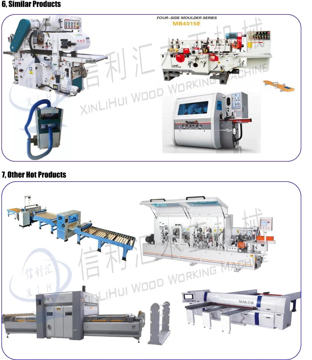 Woodworking Four Side Moulder Planer with Sheild 230mm/ Multi - Axis Cross - Saw Cutting Machine/ Woodworking Machinery Moulder Tools and Equipment