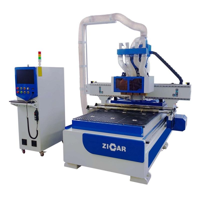 ZICAR Wood CNC Fiber Laser Cutting Engraving Machine