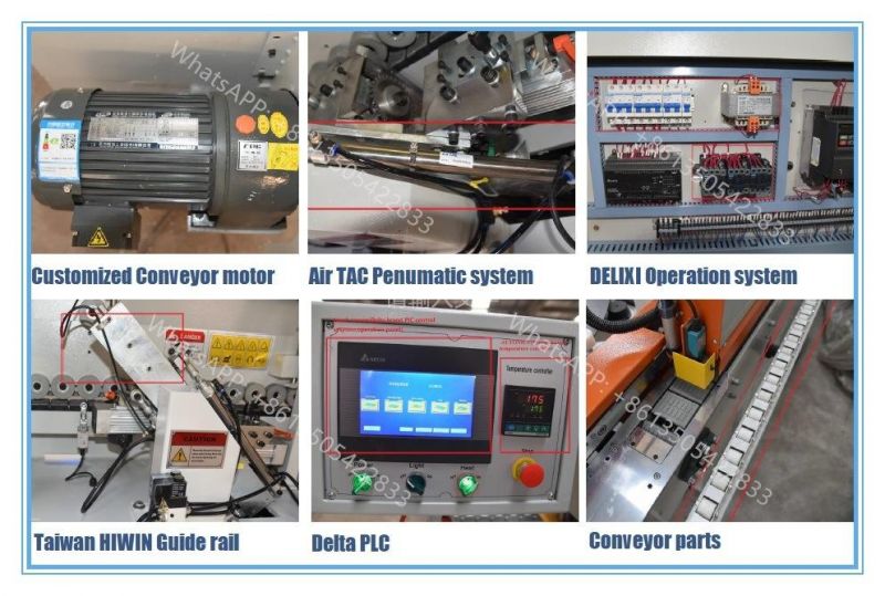 Woodworking MDF Edge Banding Machine PVC Edge Bander Machinery