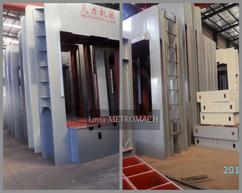 Multi-Opening Melamine Laminating Hot Press for Plywood Blockboard