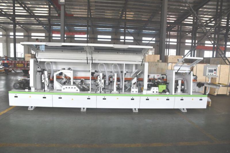 Total Automatic Core Trimming Edge Banding Machine for Wood Furniture