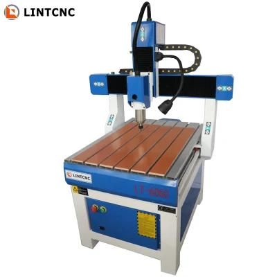 Customized Welded Steel Tube 6060 6090 CNC Router 2.2kw 3.0kw Spindle CNC Carving Cutting Machine for Wood PVC MDF Metal