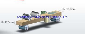 160mm Solid Wood Furniture Planing Moulding Machine 4 Side Planer Moulder