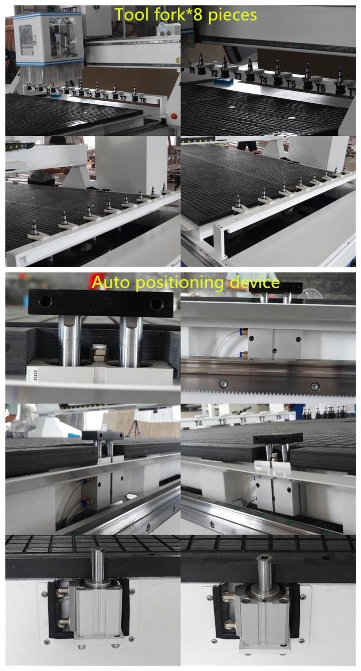 Jinan Factory Sale Atc Wood CNC Router 1530 for Kitchen Cabinet Furniture Making