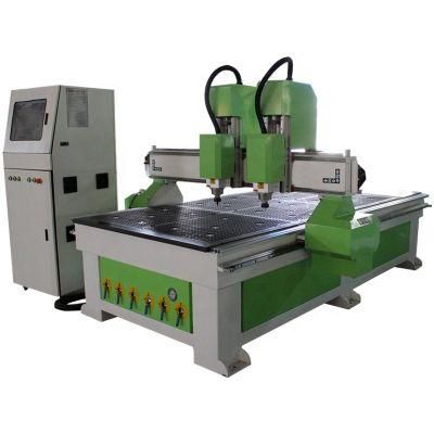 High Quality 3D Wood Engraving Machine 1325 Double Spindle CNC Router
