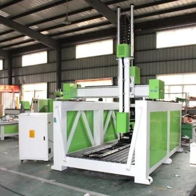 4 Axis Strong Styrofoam and Wood Mould Cutting Engrving CNC Router Machine