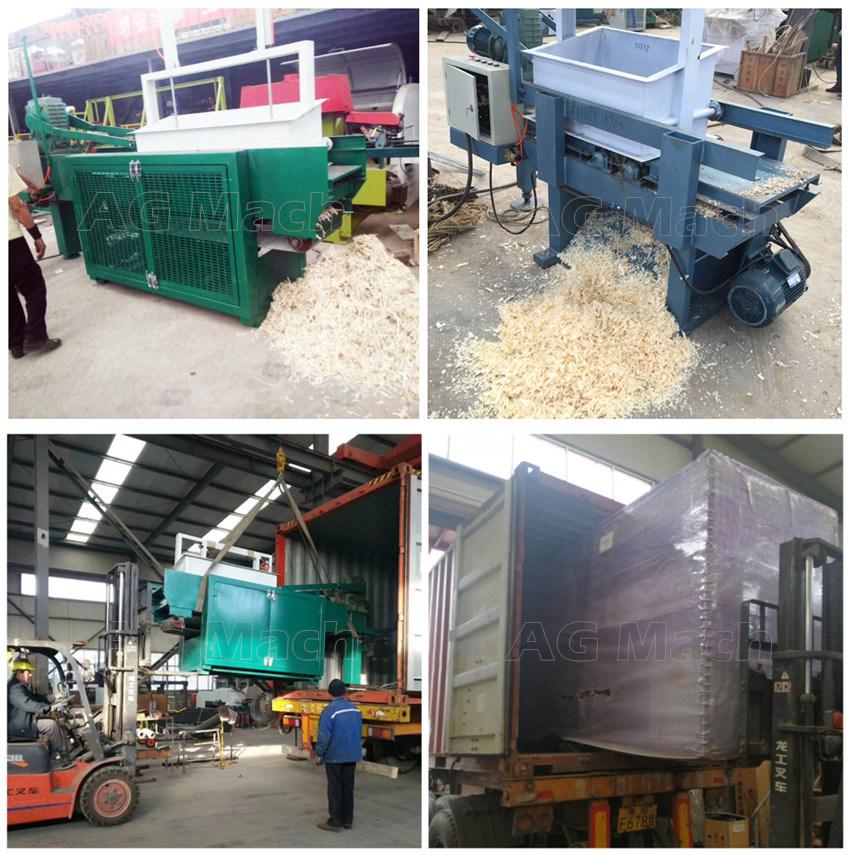 China Manufacturer Wood Wool Machine, Professional Wood Shavings Making Machine for Animal Poultry Bedding