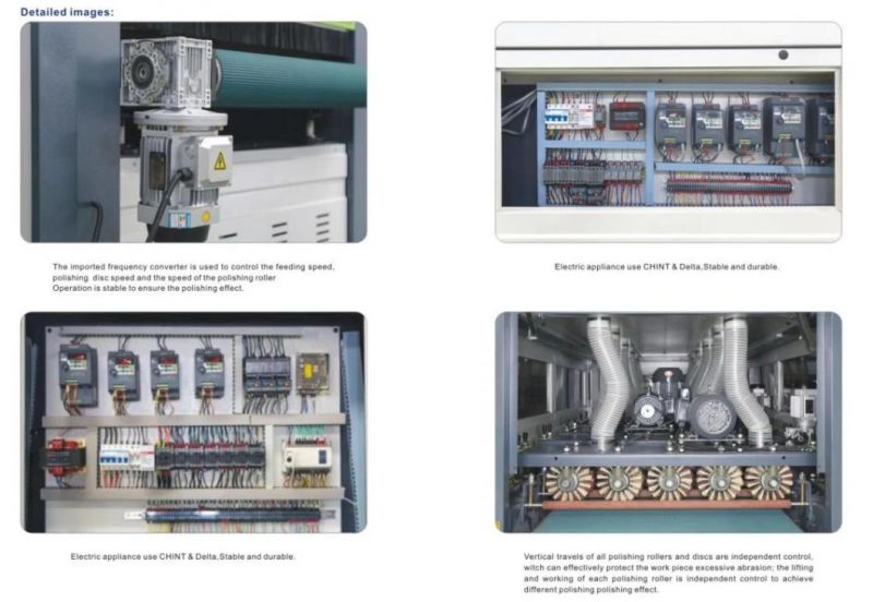 Automatic Steel Roller Wood Polishing Machine