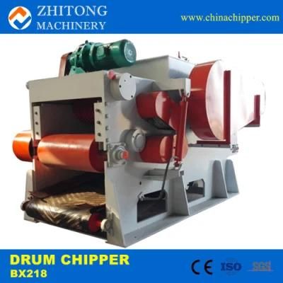 Bx218 Bamboo Crusher 18-20 Tons/H Drum Wood Chipper