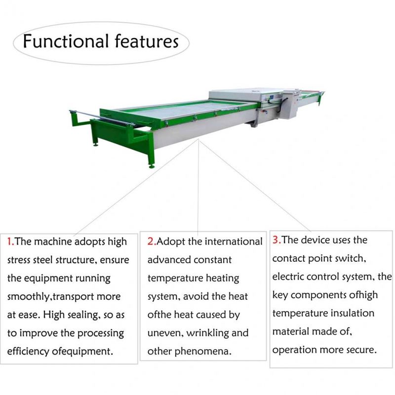 Automatic PVC Vacuum Membrane Press Machine for Making Door for Wood Panel Wooden Veneer with Good Price