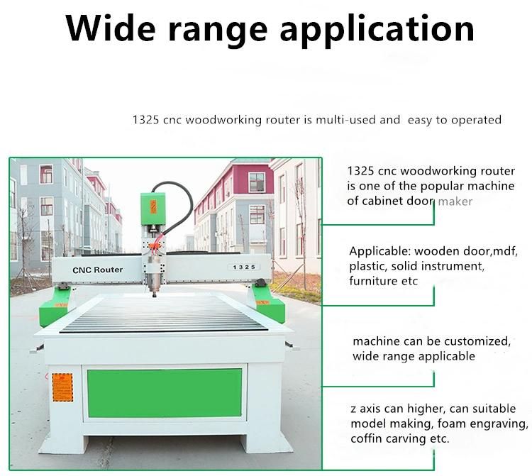 Plate Furniture 1325 Single-Head Vacuum Adsorption Engraving Machine CNC Router