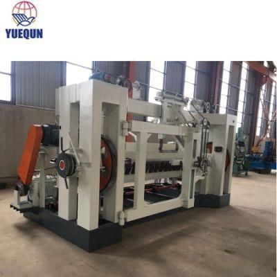 China Good Supplier High-Ranking Spindle Timber Peeling Machine / Log Peeling Machine Vertical Veneer Slicers/