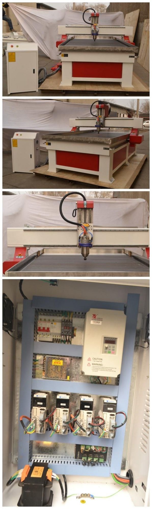 3.0kw Spindle 1325 CNC Router 3D Milling Machine 4axis Wood CNC Router 5axis