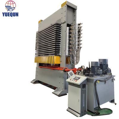 Yuequn Factory Automatic Full Set Complete Plywood Making Hot Press Machines with Taiwan Hydraulic System