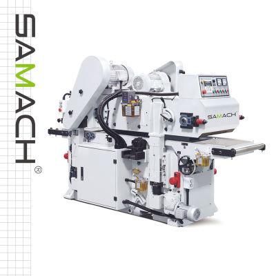 Woodworking Spiral Cutter Double Side Planer Machine