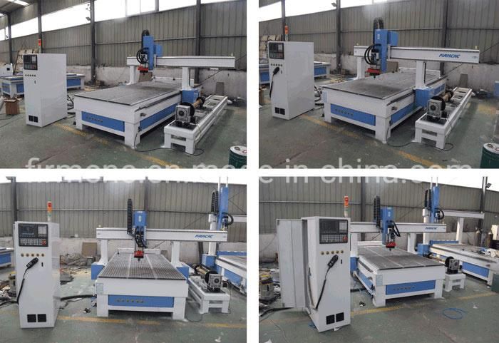 China Good Quality 4 Axis Auto Tool Changer Atc 3D Wood CNC Router Rotary Axis 1530