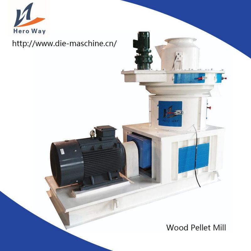 Biomass Wood Pellet Mill Machine / Wood Sawdust Pellet Pressing Machine