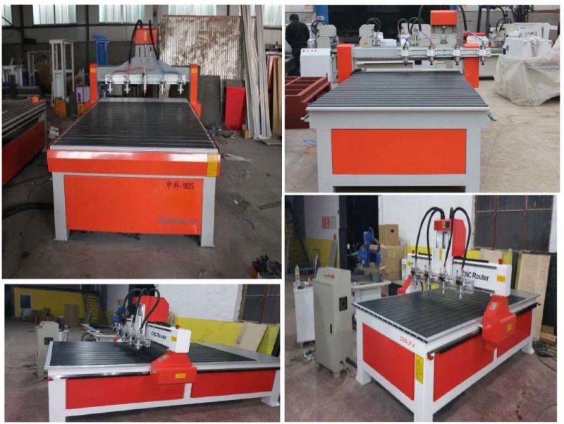 2-12 Multi Axis Wood CNC Router Machine with Cheap Price