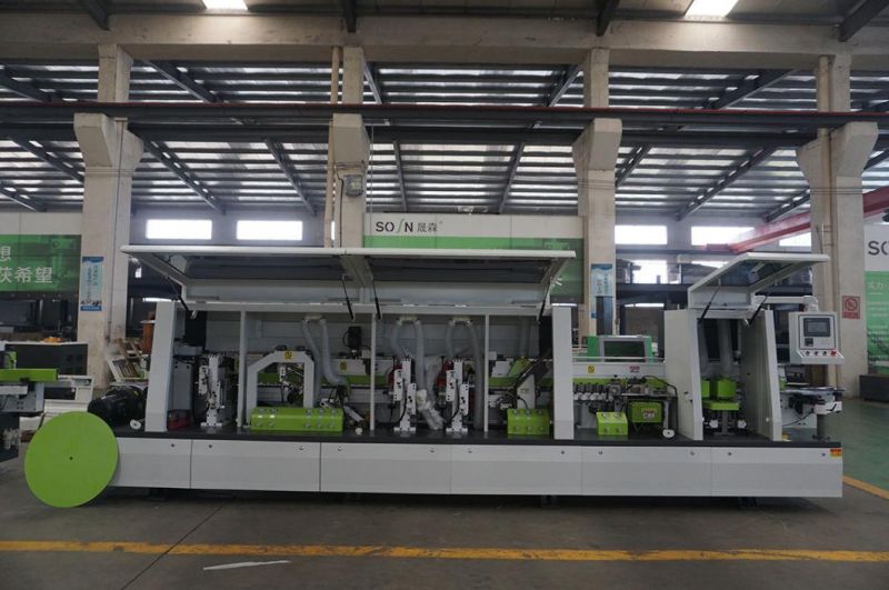 Fully Automatic Edge Banding Machine PVC Edgebander with CE