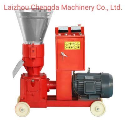 Flat Die Sawdust Wood Pellet Making Machine