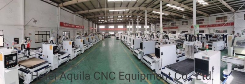 CNC Wood Carving Machine CNC Router Machine with 12PCS Tools Atc CNC Nesting Machine