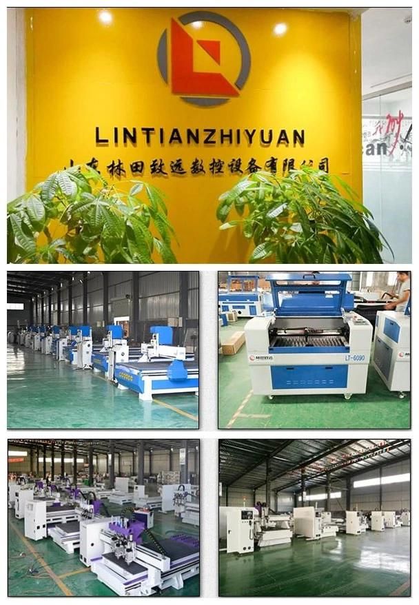 Shandong Jinan 6060 6090 1212 Mini 4 Axis New Type CNC Router Wood Engraving Machine