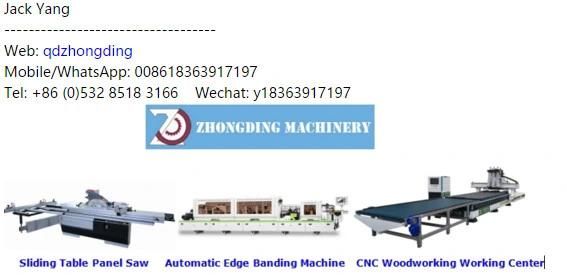 Woodworking Machinery Sliding Table Saw for Board Cutting
