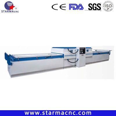 Full Automatic PVC Film Mulch Applicator Vacuum Membrane Press Machine for Wood MDF