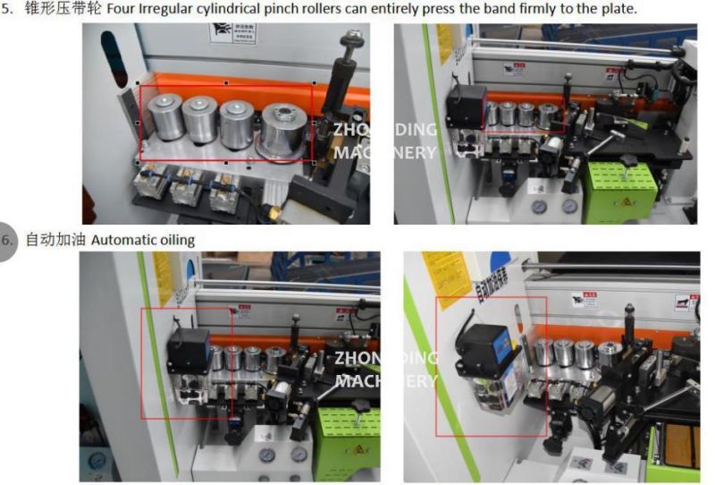 Mf450p Auto Edge Banding Machine with Pre-Milling