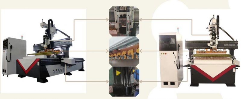 Atc CNC Router with Drilling Box and Auto Tool Disc 12/16/24 Tools