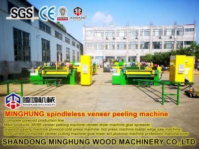 Automatic Wooden Peeling Processing Machine