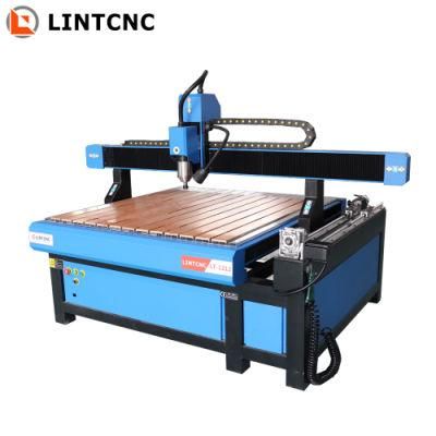 4 Axes CNC Milling Carving Machine 1212 9012 6090 Rotary 3D Metal Plastic Cutter Stone Aluminum MDF Steel Processing Mini CNC Router