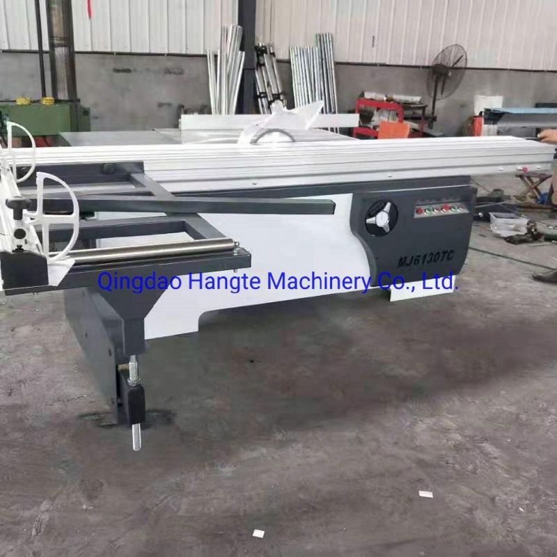 Woodworking Panel Sliding Table Saw with 45 Degree Tiltable Blade
