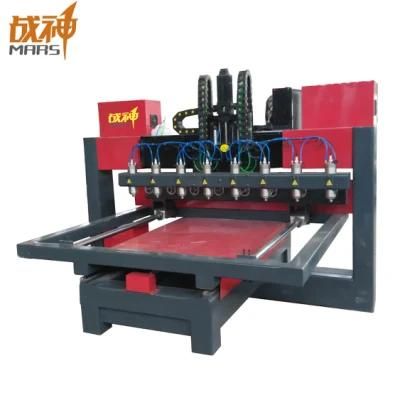 Zs2512r 4 Axis CNC Processing Center 4 Axis Rotary Machine Wood 3D CNC Carving Machine for 3D Statues