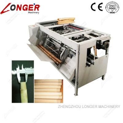 Hot Sale Broom Stick Screw Making Wood Stick Threading Machine