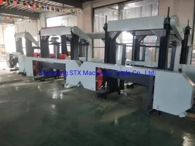 Automatic Wood Log Band Saw Machine with Diesel Engine