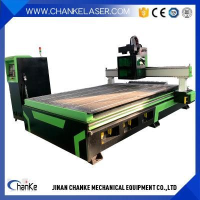 1300X2500mm 9kw 4 Axis Atc Liner Wood Furniture Panel Acrylic Plastic CNC Router